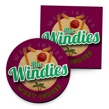 West Indies Windies - Coaster - Circle or Square