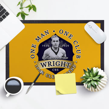 Wolverhampton Billy Wright  - Football Legends - Door Mat -60cm X 40cm