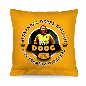 Wolverhampton Derek Dougan - Football Legends - Cushion 10"