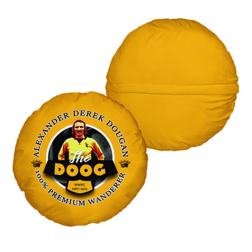 Wolverhampton Derek Dougan - Football Legends - Circle Cushion 14