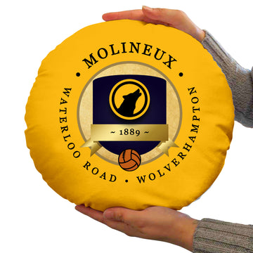 Wolverhampton Molineux - Football Legends - Circle Cushion 14