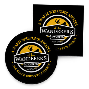 Wolverhampton Welcome - Football Coaster - Square Or Circle