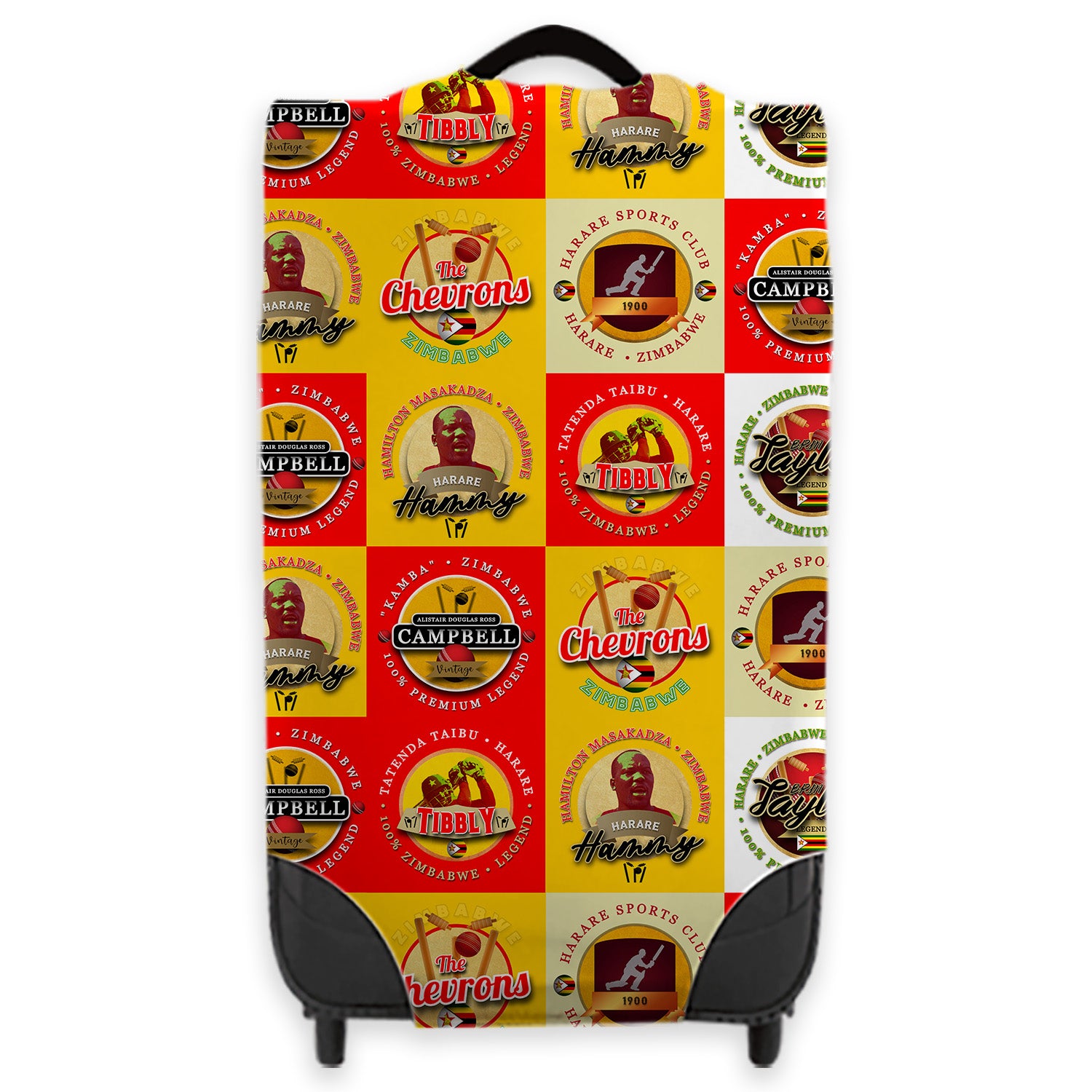 Zimbabwe Campbell Cricket - Caseskin Luggage Cover - 3 Sizes