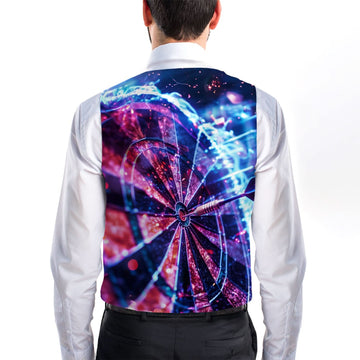 Darts Extreme - Novelty Costume Fancy Dress Waistcoat ( 4 sizes available )