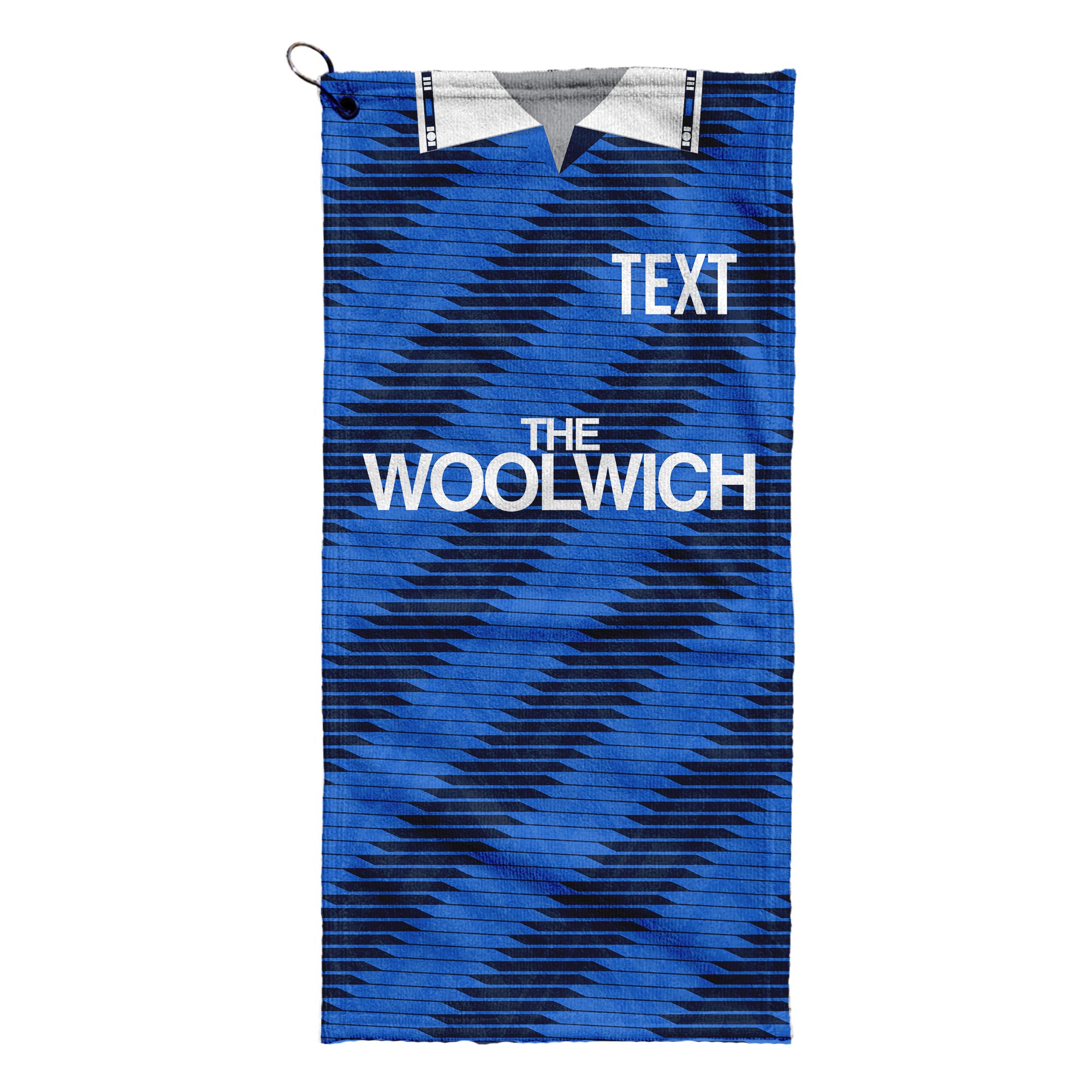 The Addicks 1991 Away Shirt - Retro Lightweight, Microfibre Golf Towel