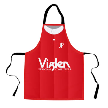 The Addicks 1996 Home Shirt - Personalised Retro Football Adults Apron