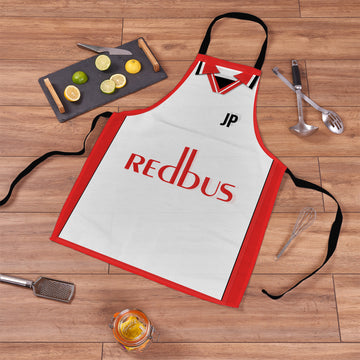 The Addicks 2000 Away Shirt - Personalised Retro Football Adults Apron