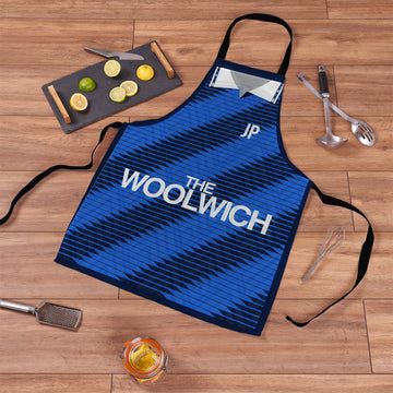 The Addicks 1991 Away Shirt - Personalised Retro Football Adults Apron