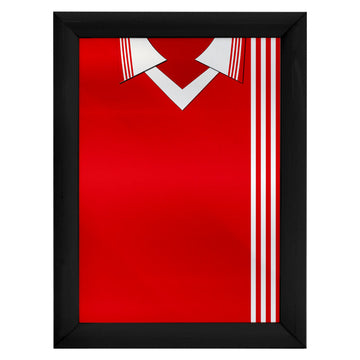 Aberdeen Home 1976 Shirt - A4 Personalised Metal Sign Plaque - Frame Options Available