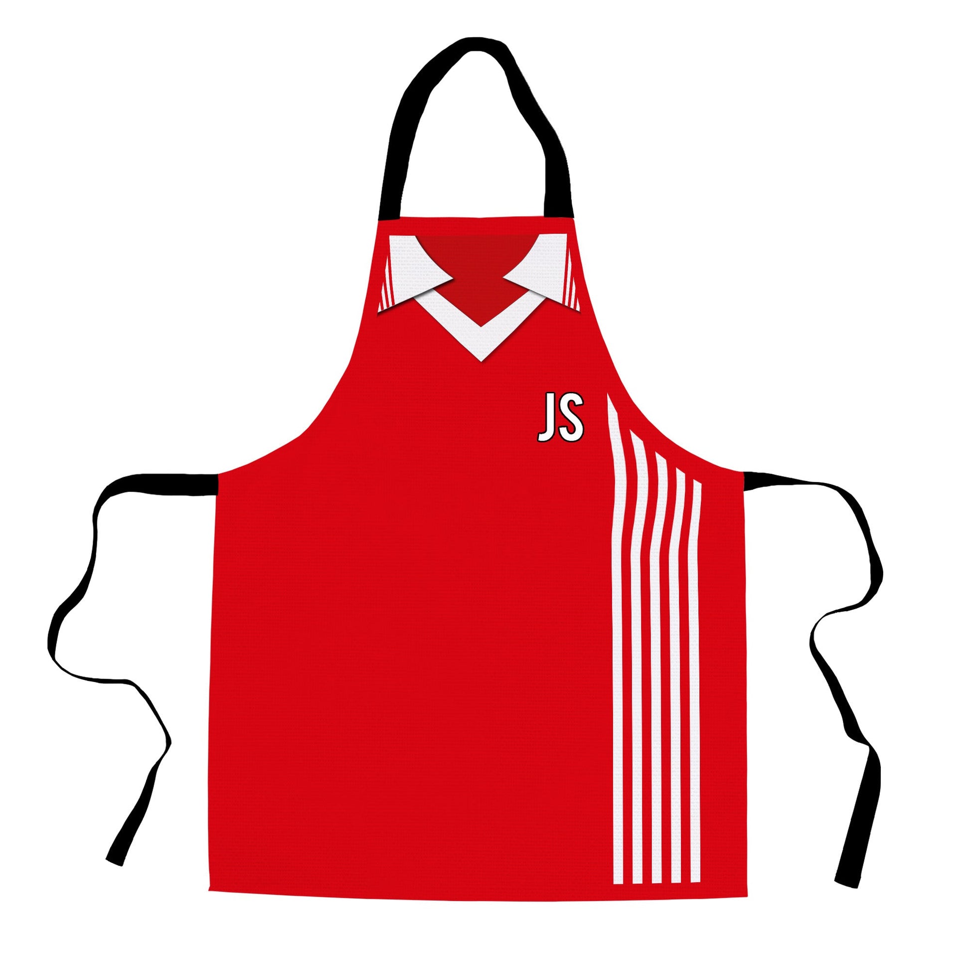 Aberdeen 1976 Home Shirt - Personalised Retro Football Novelty Water-Resistant, Lazer Cut (no fraying) Light Weight Adults Apron