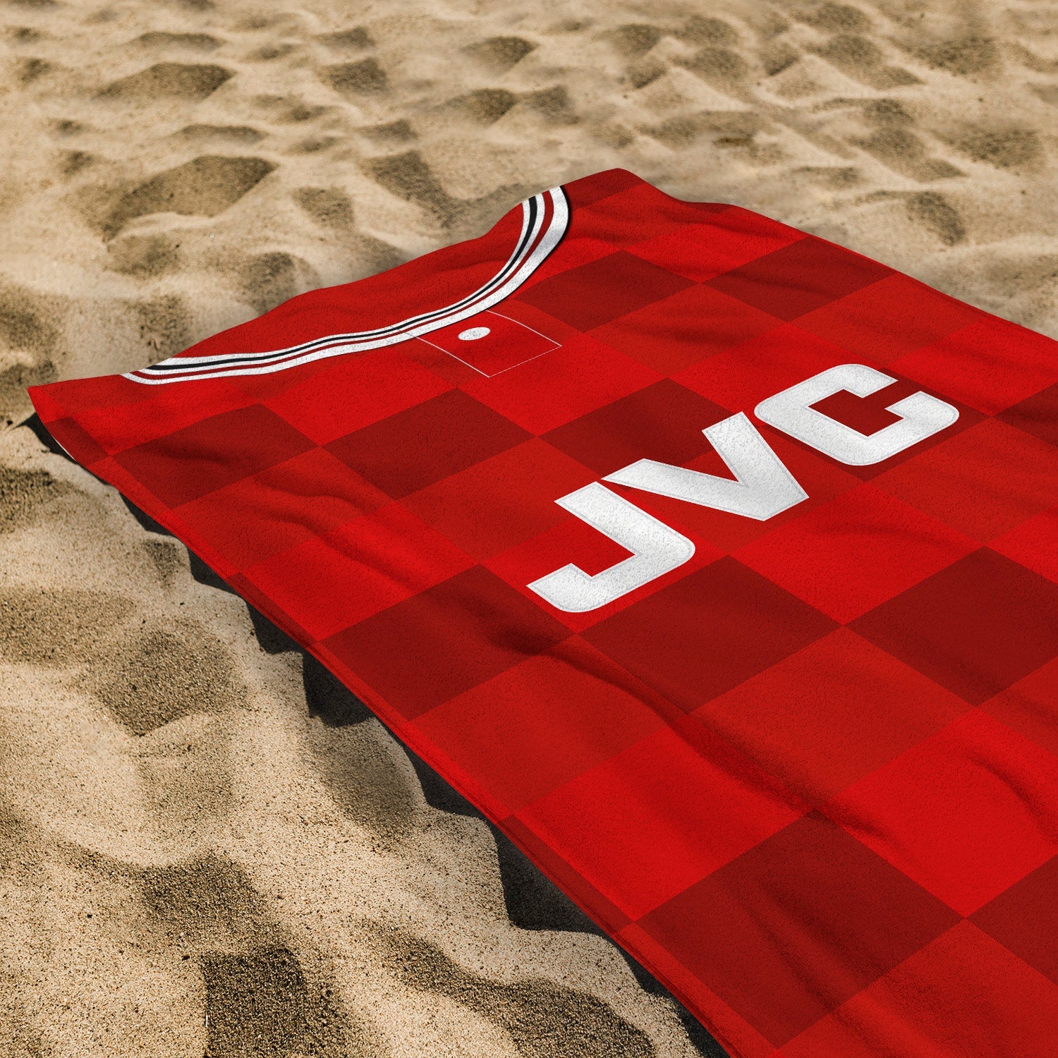 Aberdeen 1987 Home Shirt - Personalised Lightweight, Microfibre Retro Beach Towel 