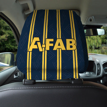 Aberdeen 1993 Away - Retro Football Shirt - Pack of 2 - Car Seat Headrest Covers