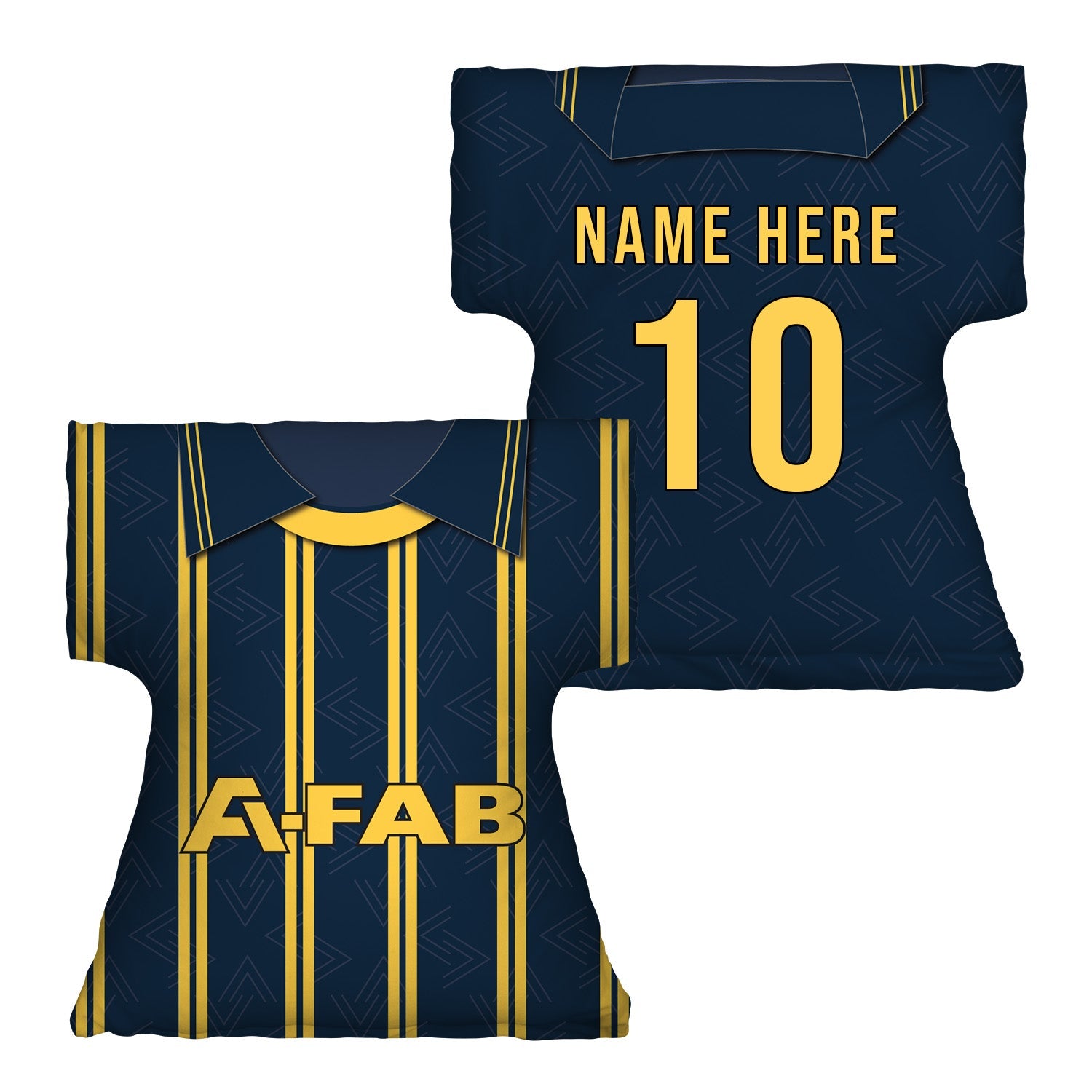 Aberdeen - 1993 Away Shirt - Personalised Retro Shirt Cushion