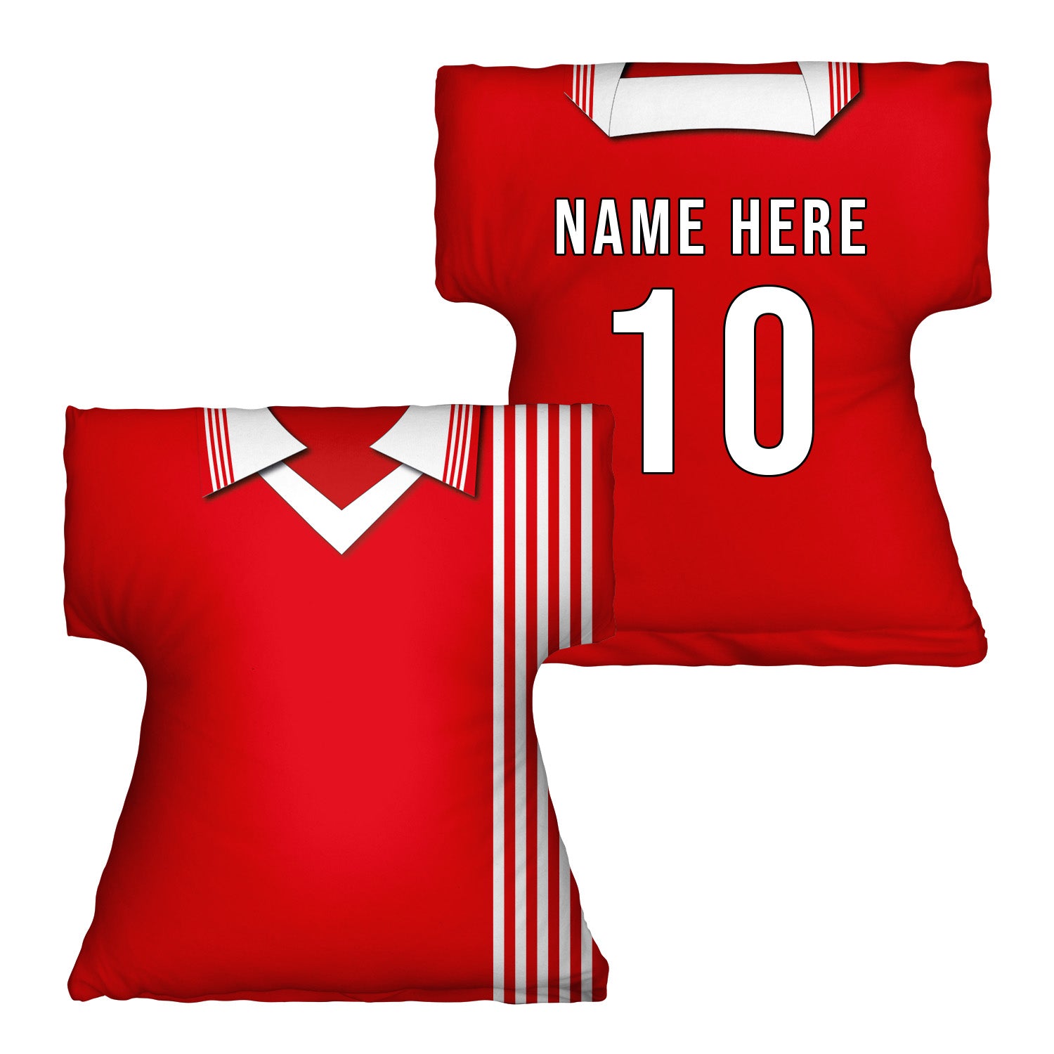 Aberdeen - 1976 Home Shirt - Personalised Retro Shirt Cushion