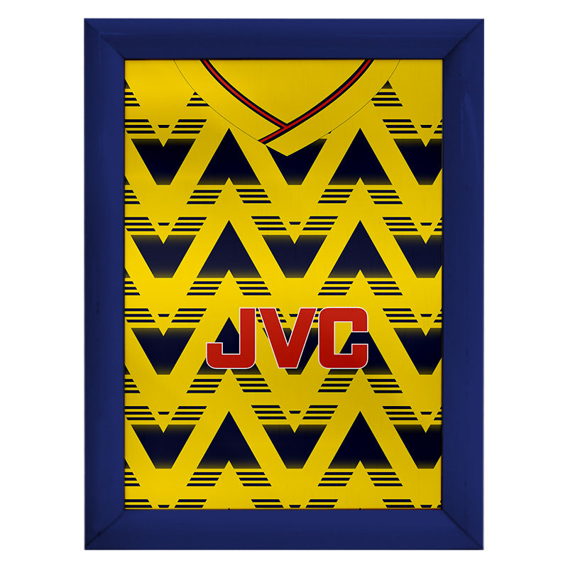 Personalised Arsenal 1992 Away Shirt - A4 Metal Sign Plaque