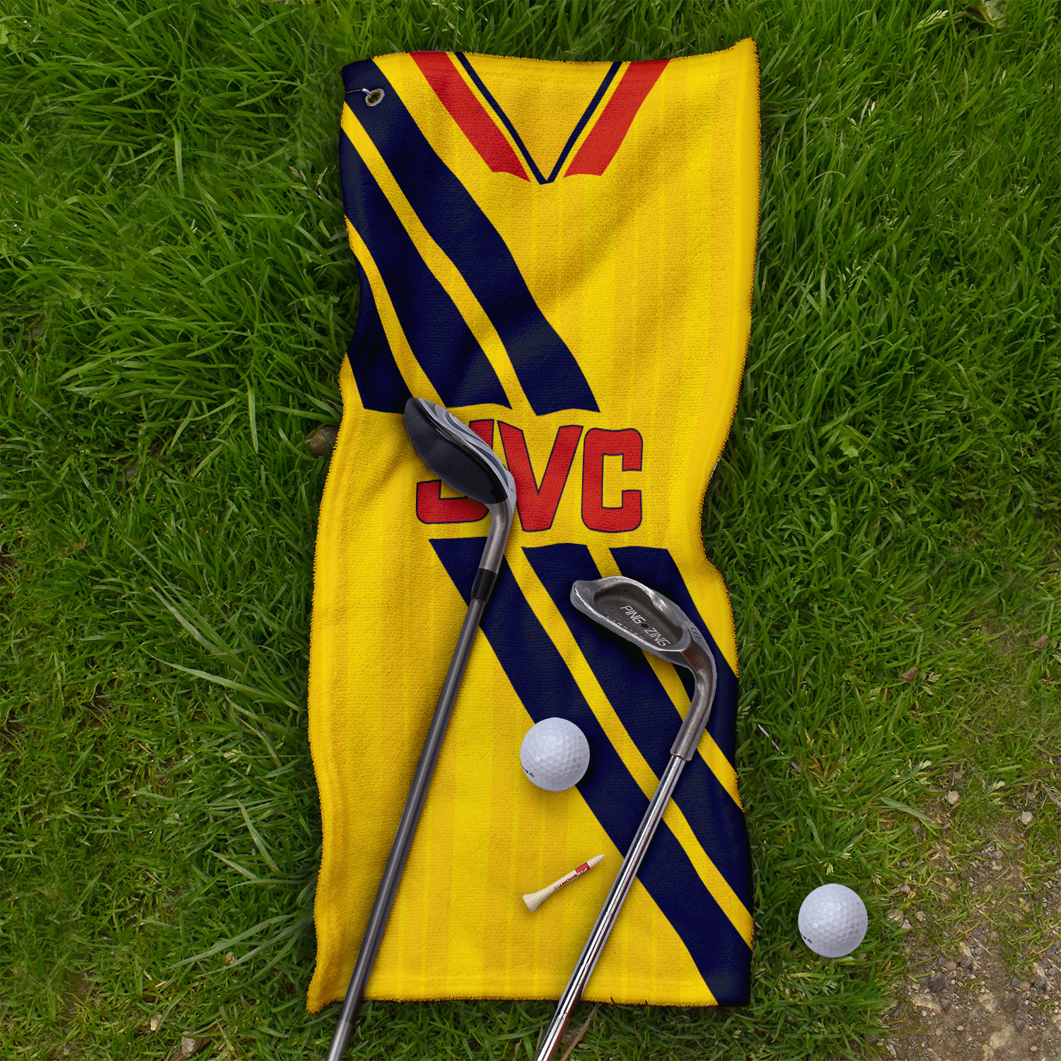 Arsenal Retro Football Golf Towel UK