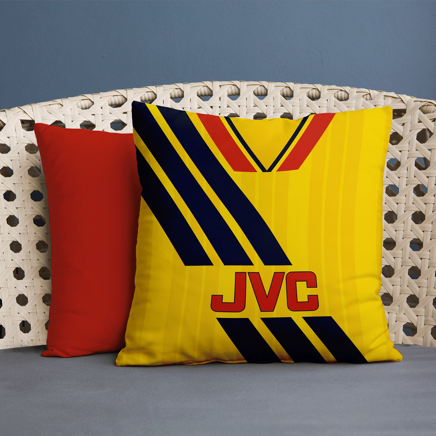 Arsenal Retro Football Kit Printed Cushion