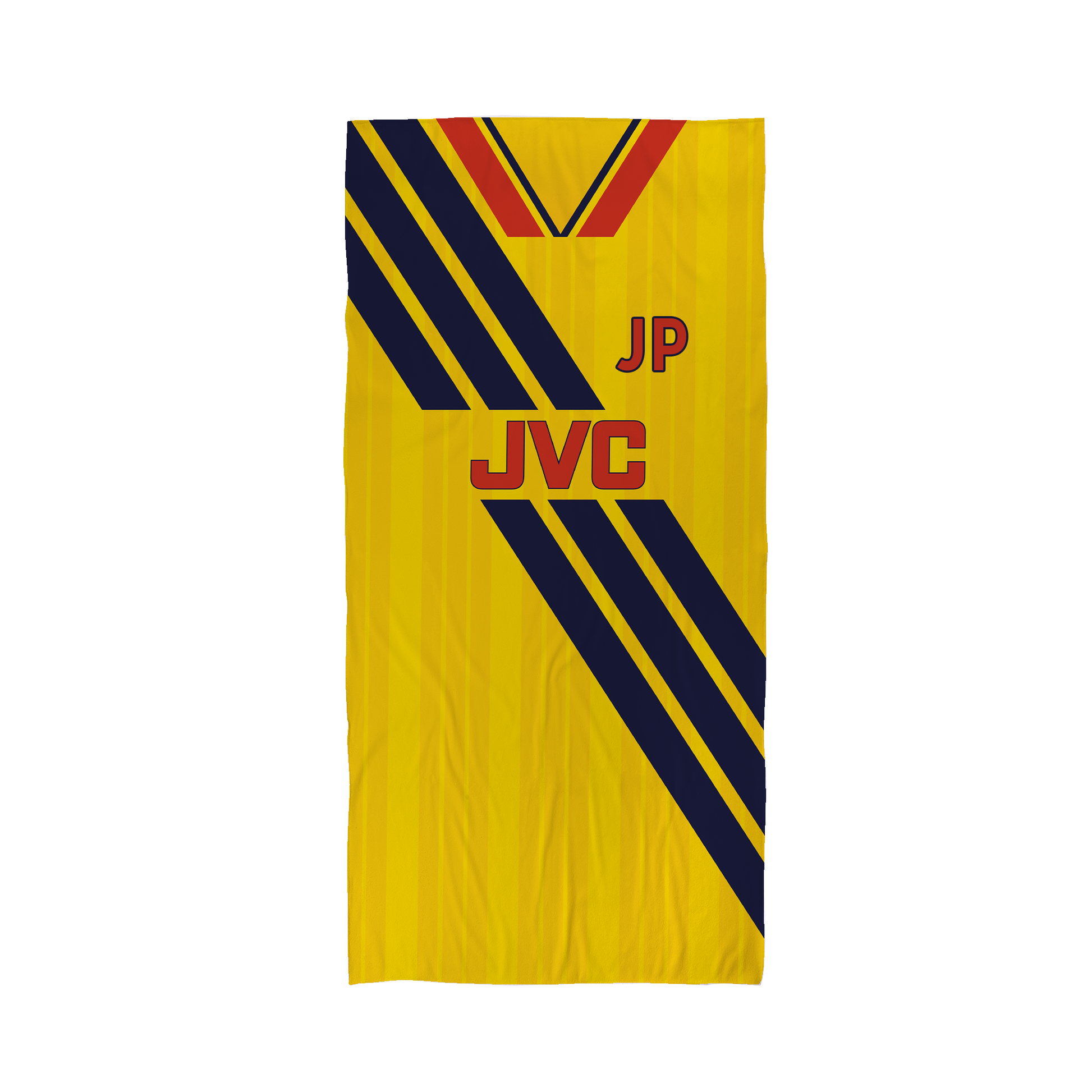 Arsenal - 1993 Away Shirt - Personalised Vintage Beach Towel