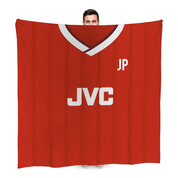 The Gooners Retro - 1988 Home Shirt - Retro Fleece Blanket