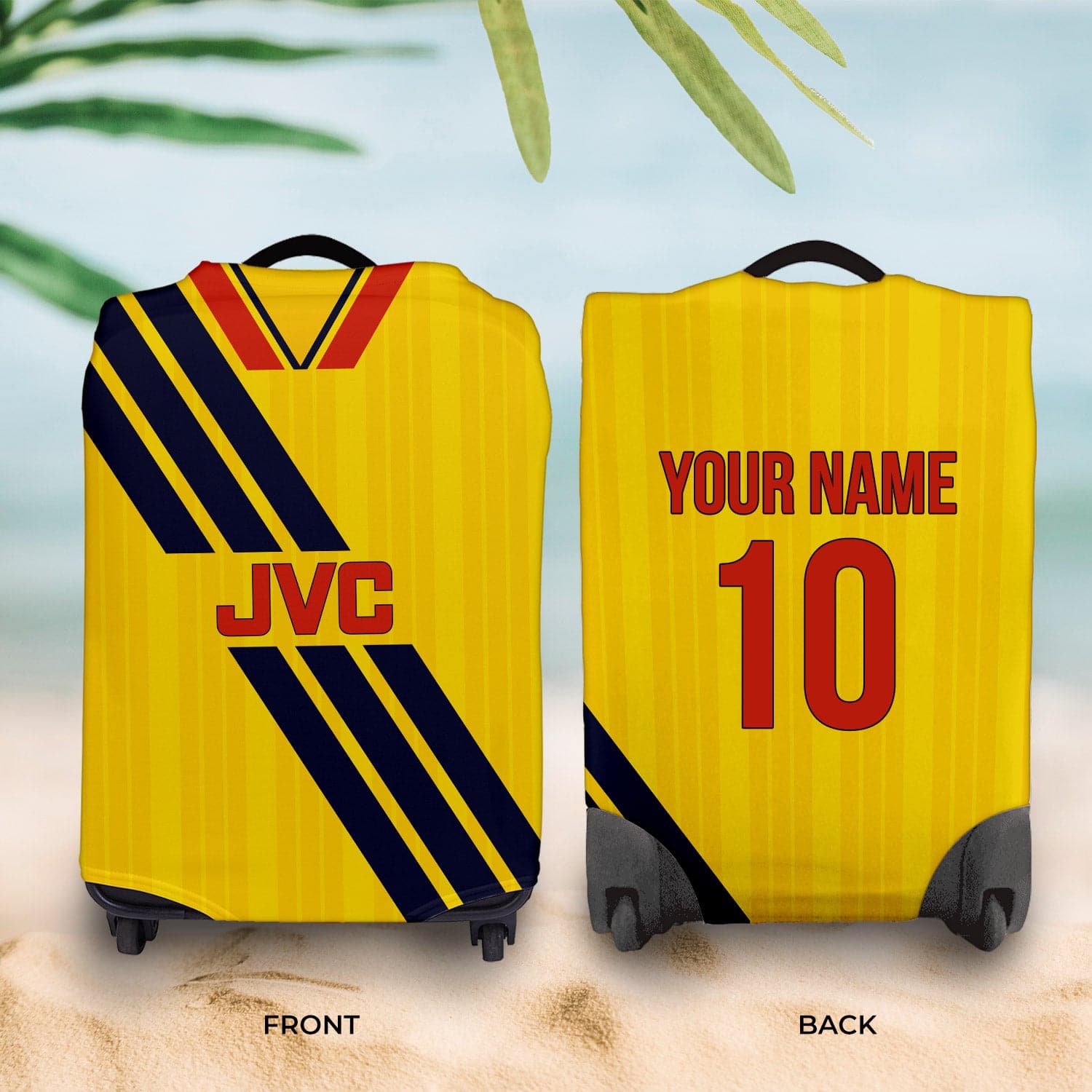 The Gooners Retro 1993 Away Shirt Luggage Cover 3 Sizes