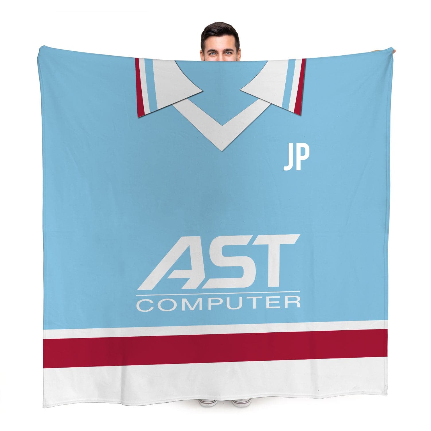 Aston Villa FC - 1998 Away Shirt - Retro Fleece Blanket