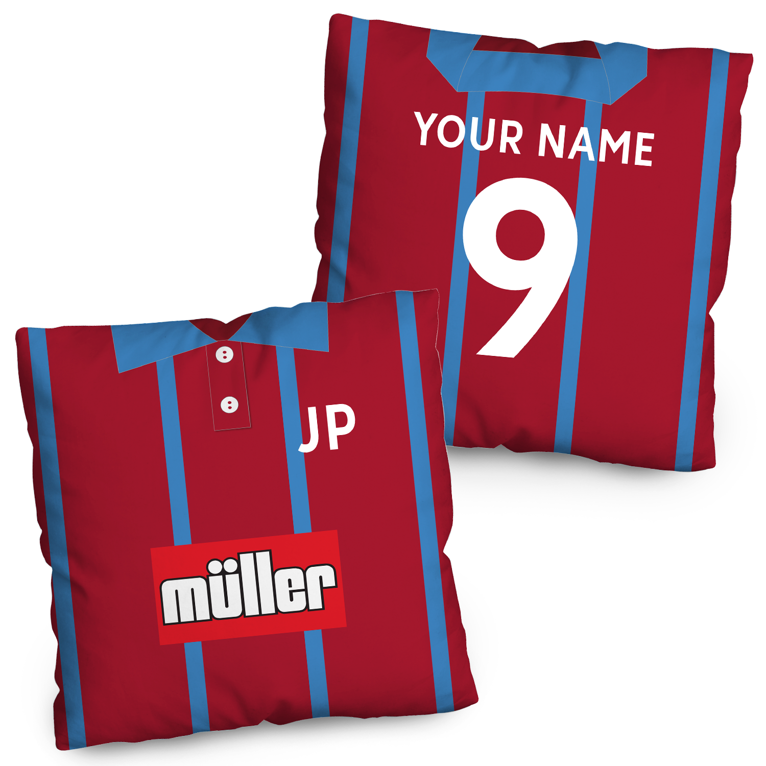 Aston Villa - 1993 Home  - 45cm Cushion