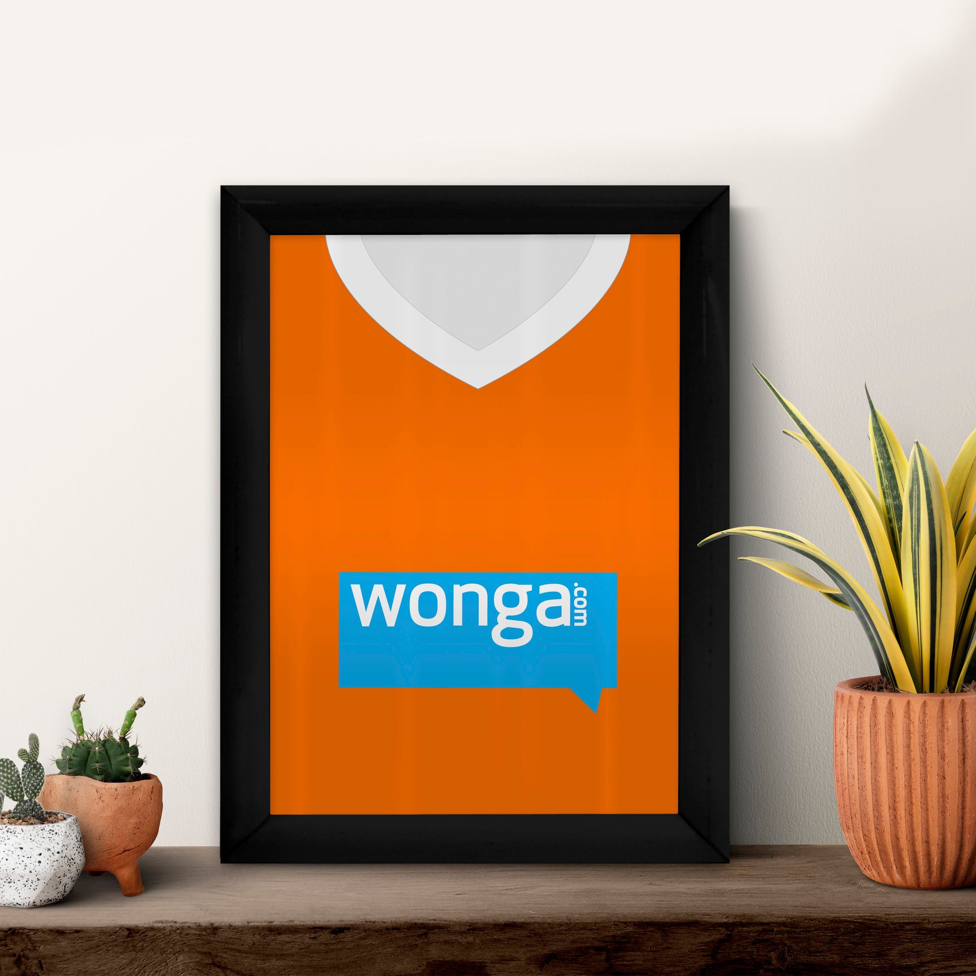 Personalised Blackpool - 2010 Home Shirt - A4 Metal Sign Plaque 