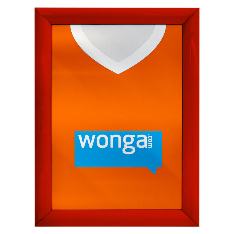 Personalised Blackpool - 2010 Home Shirt - A4 Metal Sign Plaque 