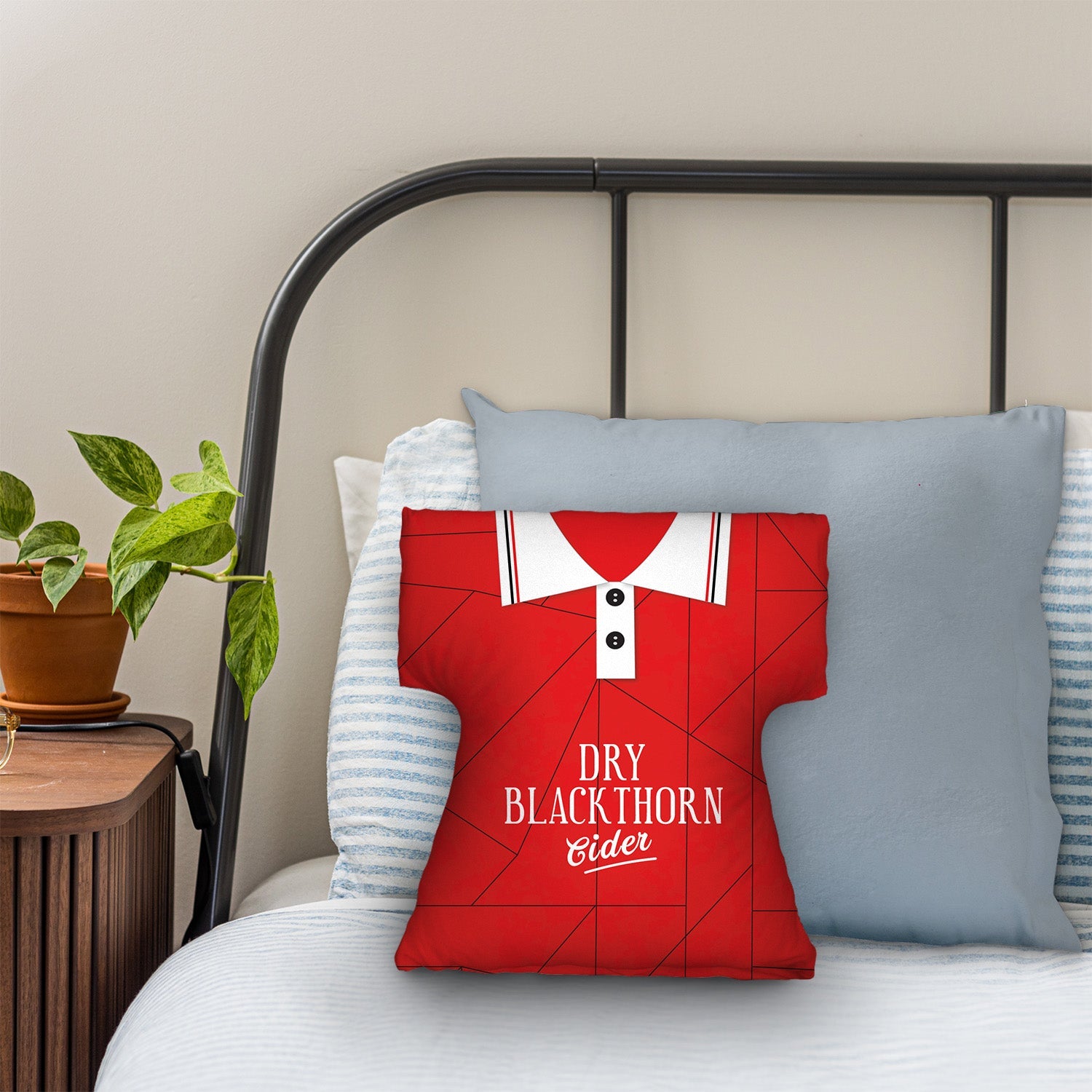 Bristol - 1993 Home Shirt - Personalised Retro Shirt Cushion