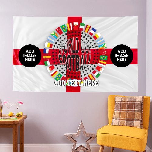 World Cup Roulette - Personalised 5ft x 3ft Fabric Banner