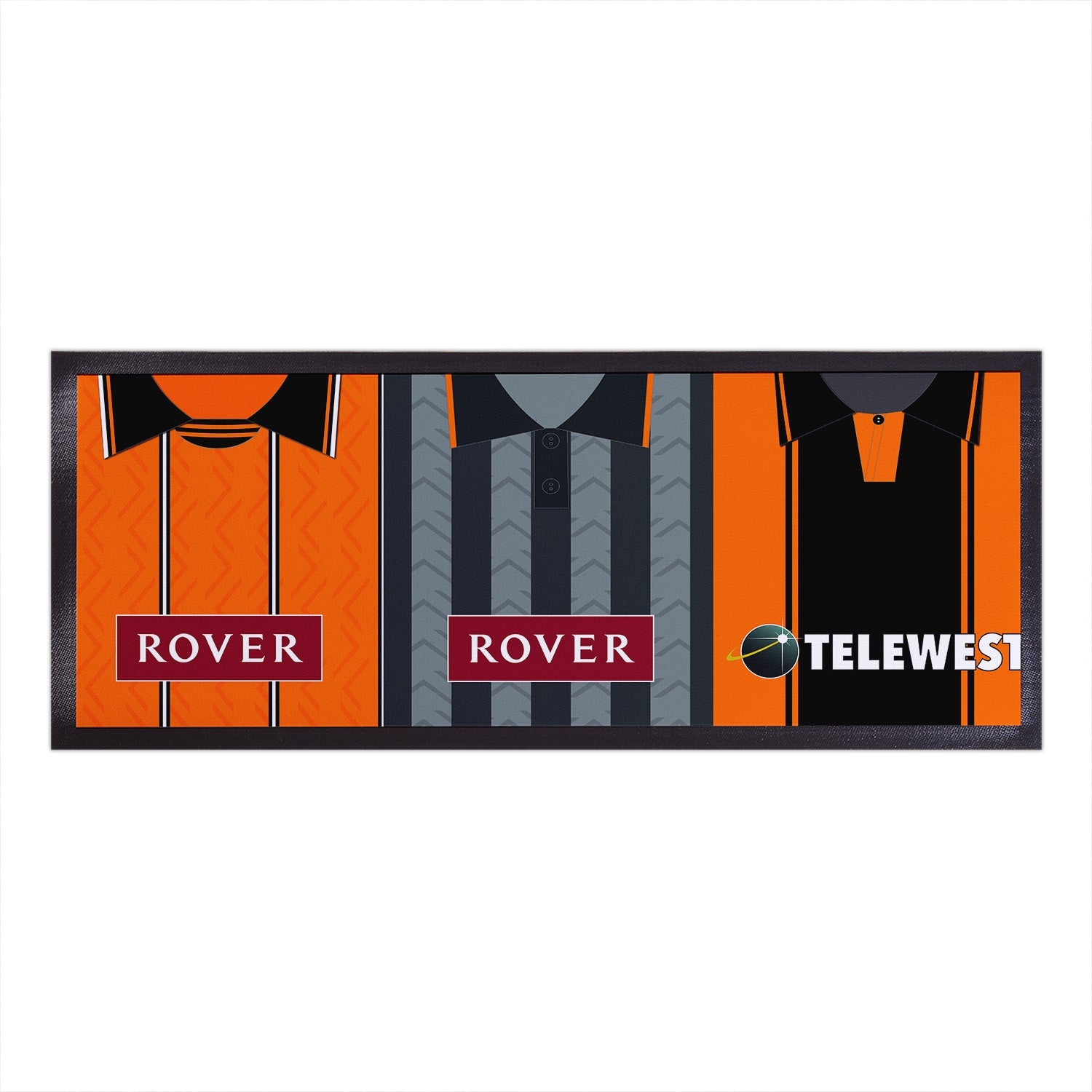 Dundee Retro Football Shirts - Personalised Bar Runner