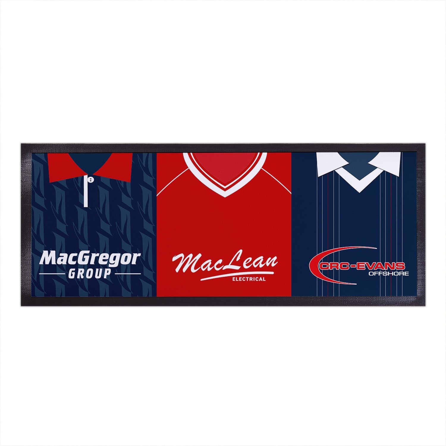 Ross County Retro Football Shirts - Personalised Bar Runner