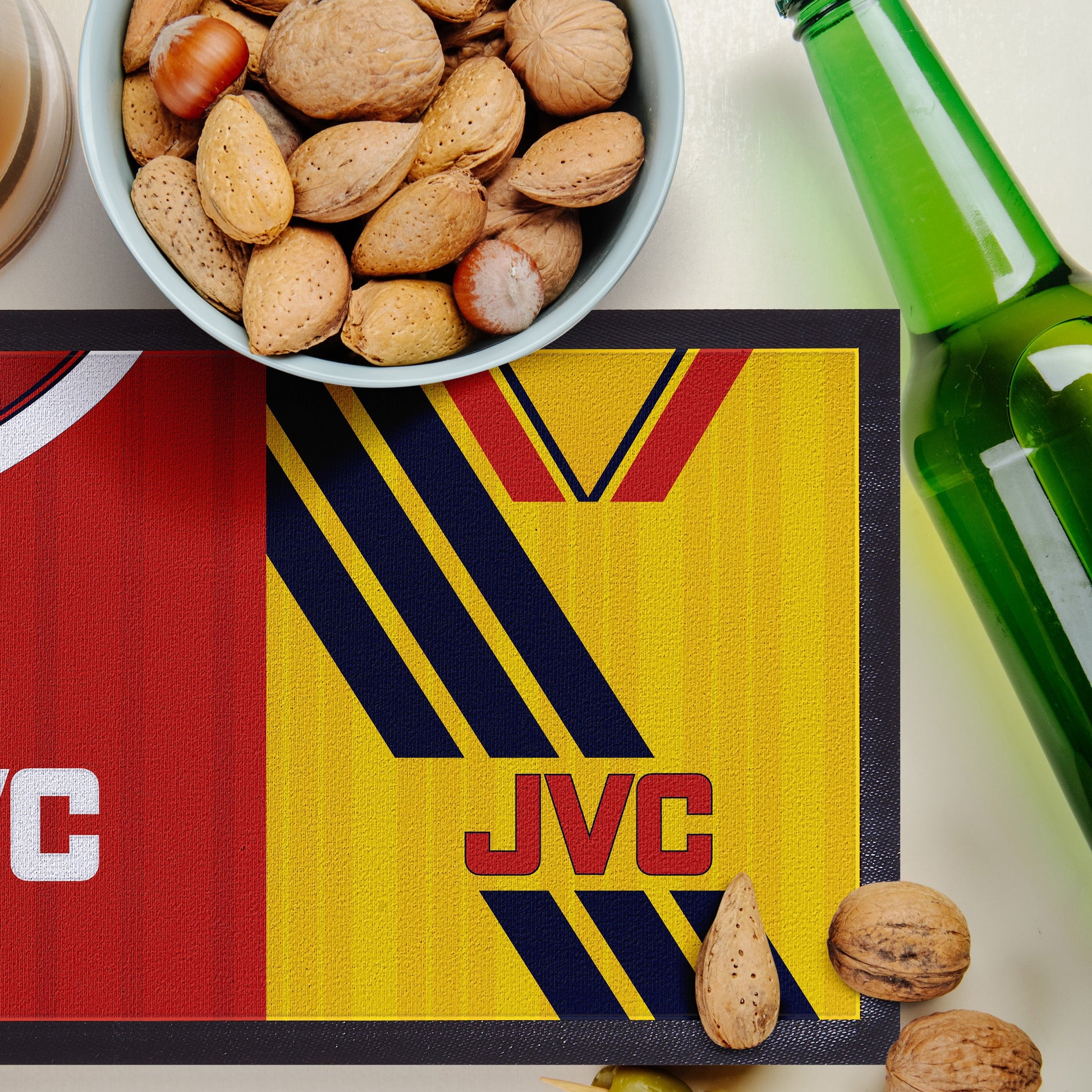 Personalised Arsenal Retro Football Shirts - Bar Runner