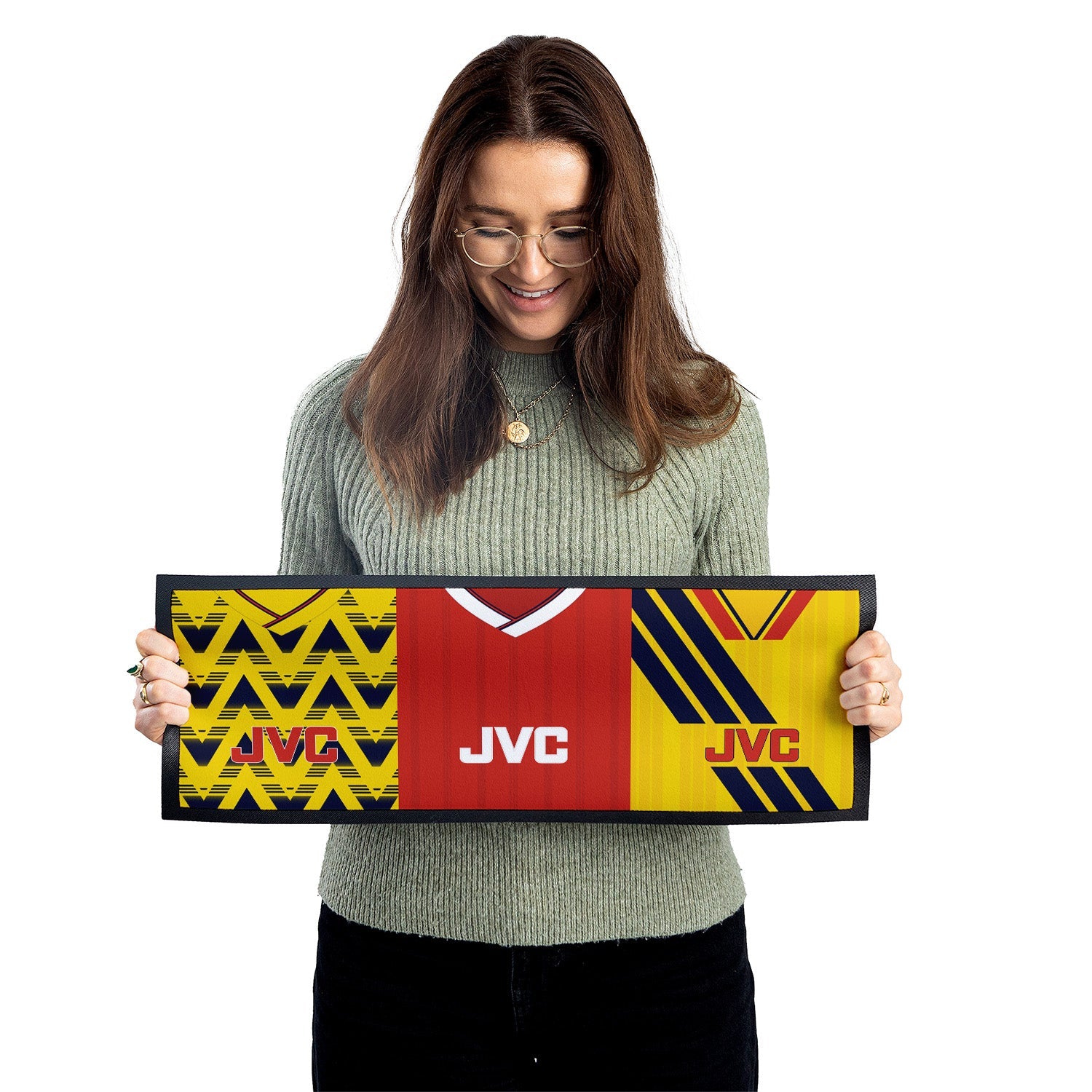 Personalised Arsenal Retro Football Shirts - Bar Runner