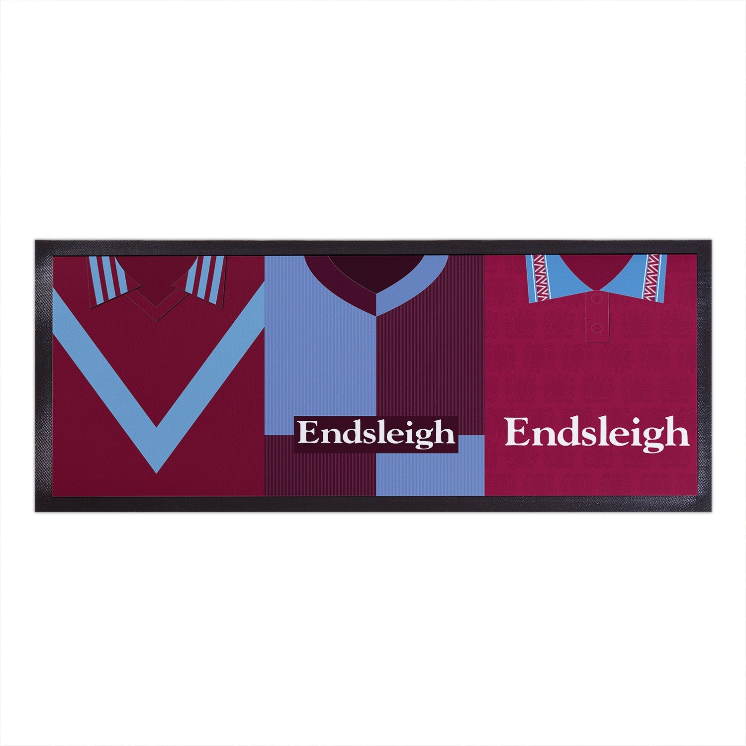 Personalised Burnley Retro Football Shirts - Bar Runner