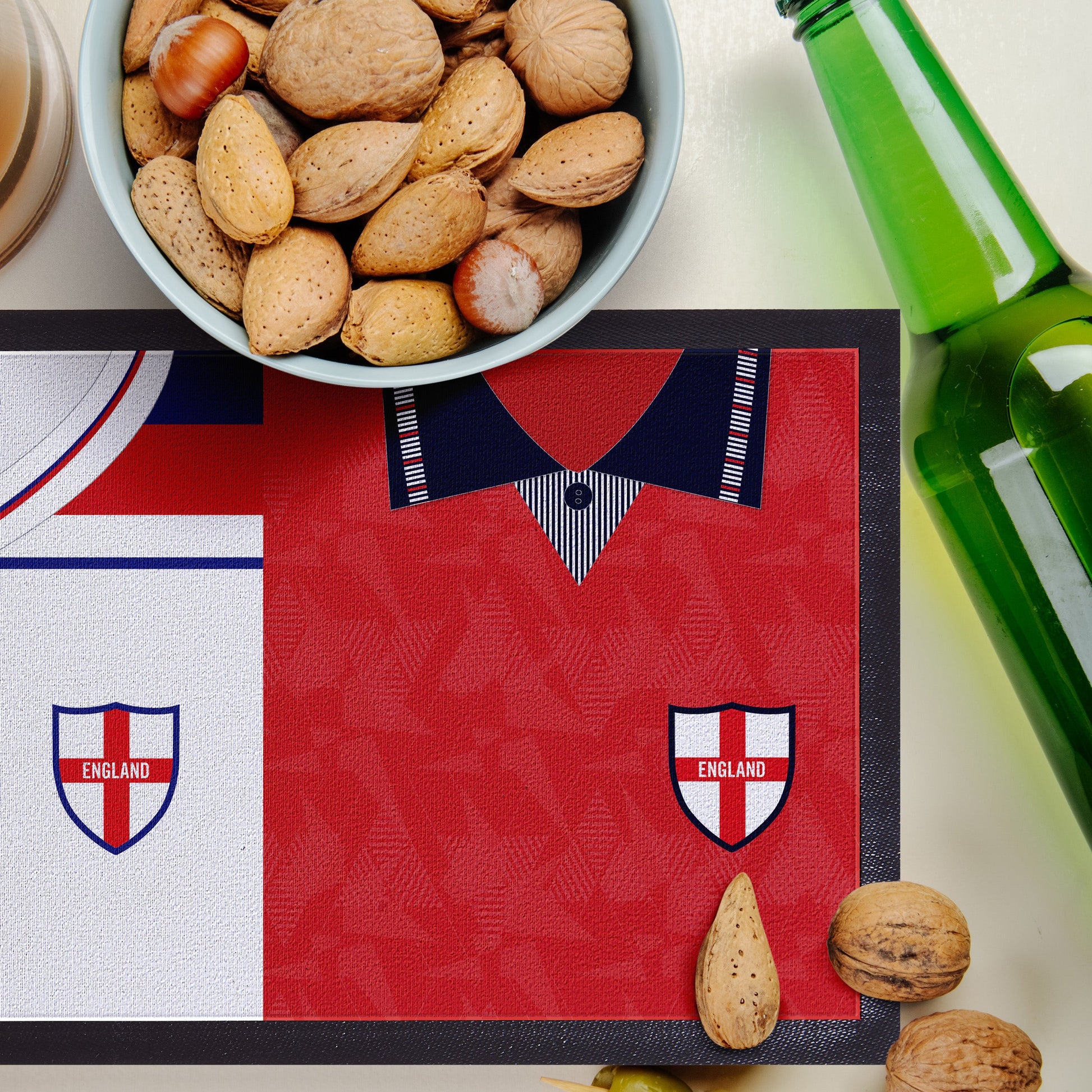 Personalised England - Retro Football Shirts - Bar Runner