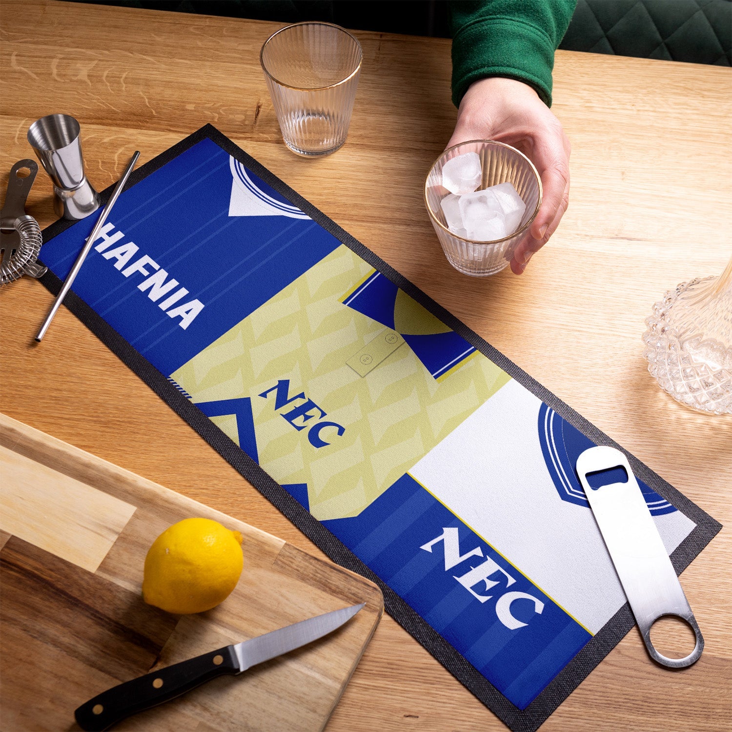 Personalised Everton - Retro Football Shirts - Bar Runner