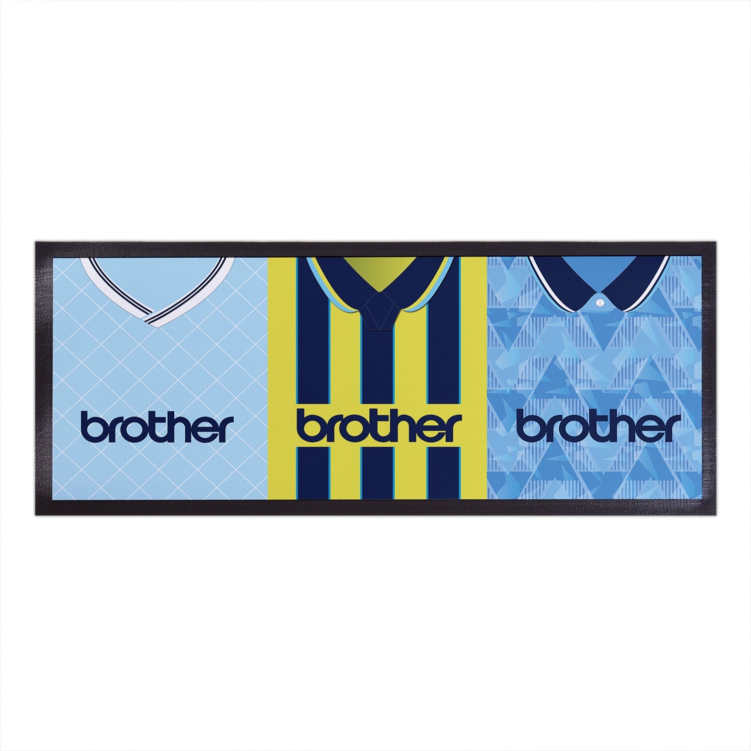 Personalised Man City - Retro Football Shirts - Bar Runner