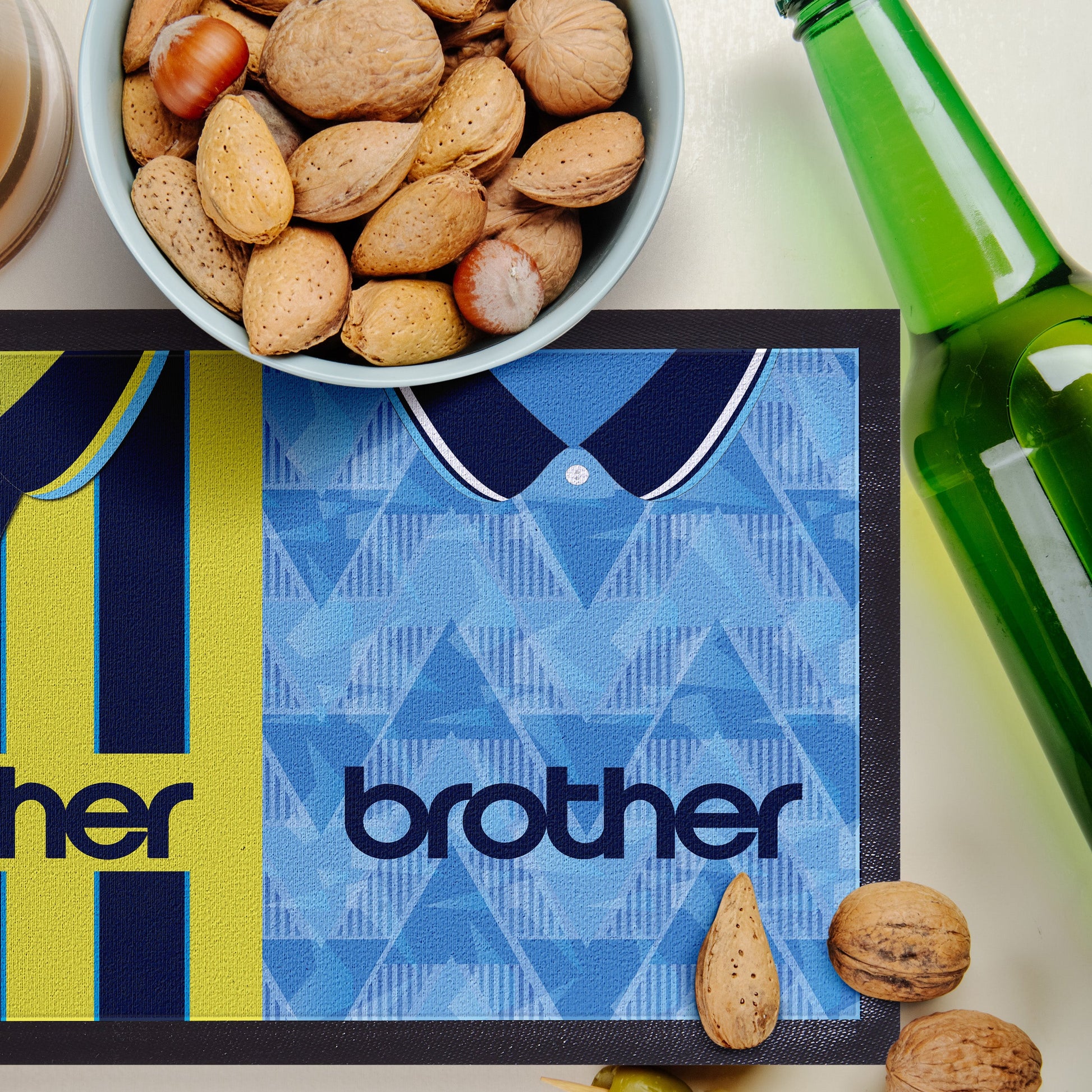 Personalised Man City - Retro Football Shirts - Bar Runner