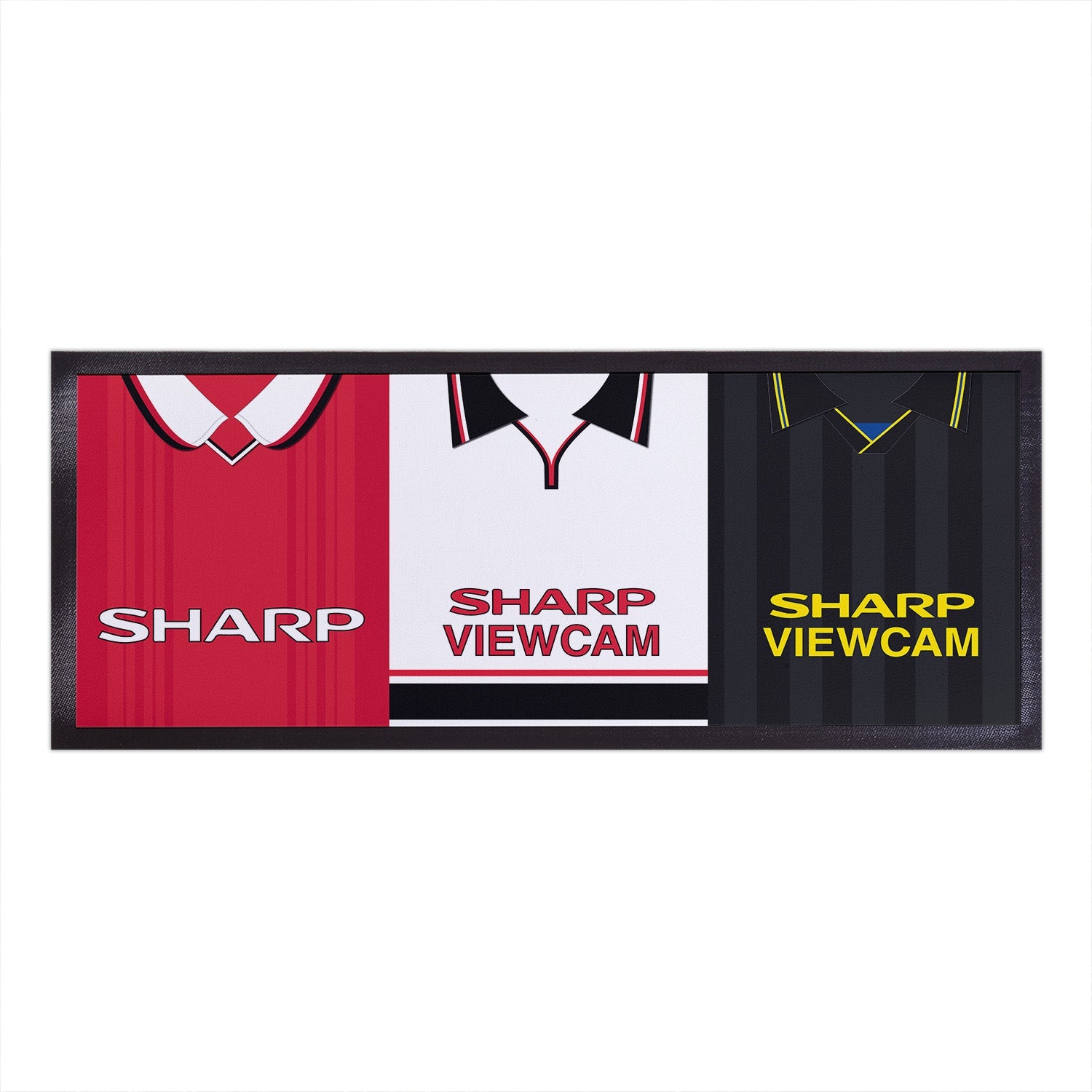 Personalised Man United - Retro Football Shirts - Bar Runner