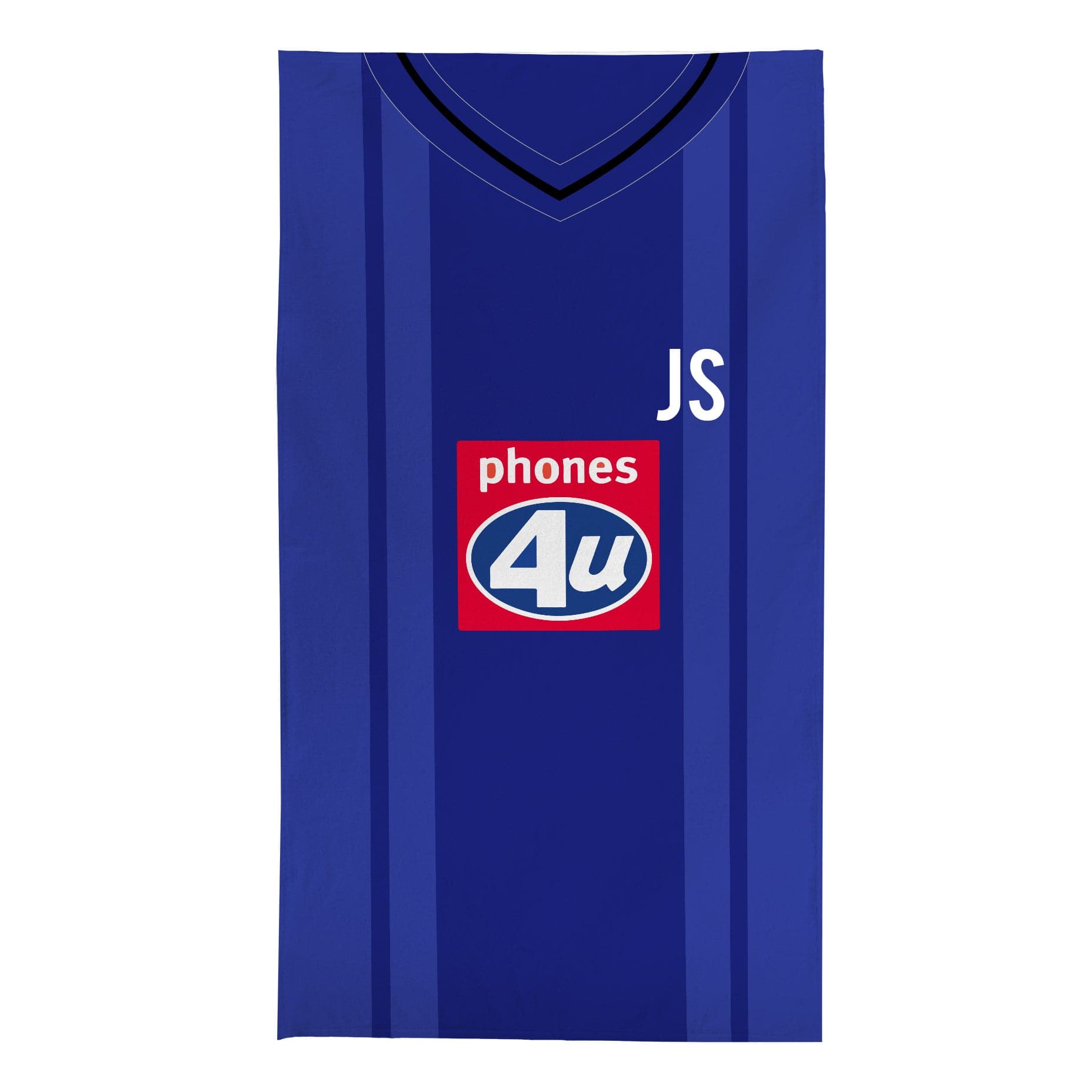 Birmingham - 2002 Home Shirt - Personalised Retro Beach Towel - 150cm x 75cm