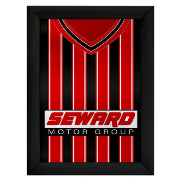 Personalised Bournemouth - 2001 Home Shirt - A4 Metal Sign Plaque - Frame Options Available