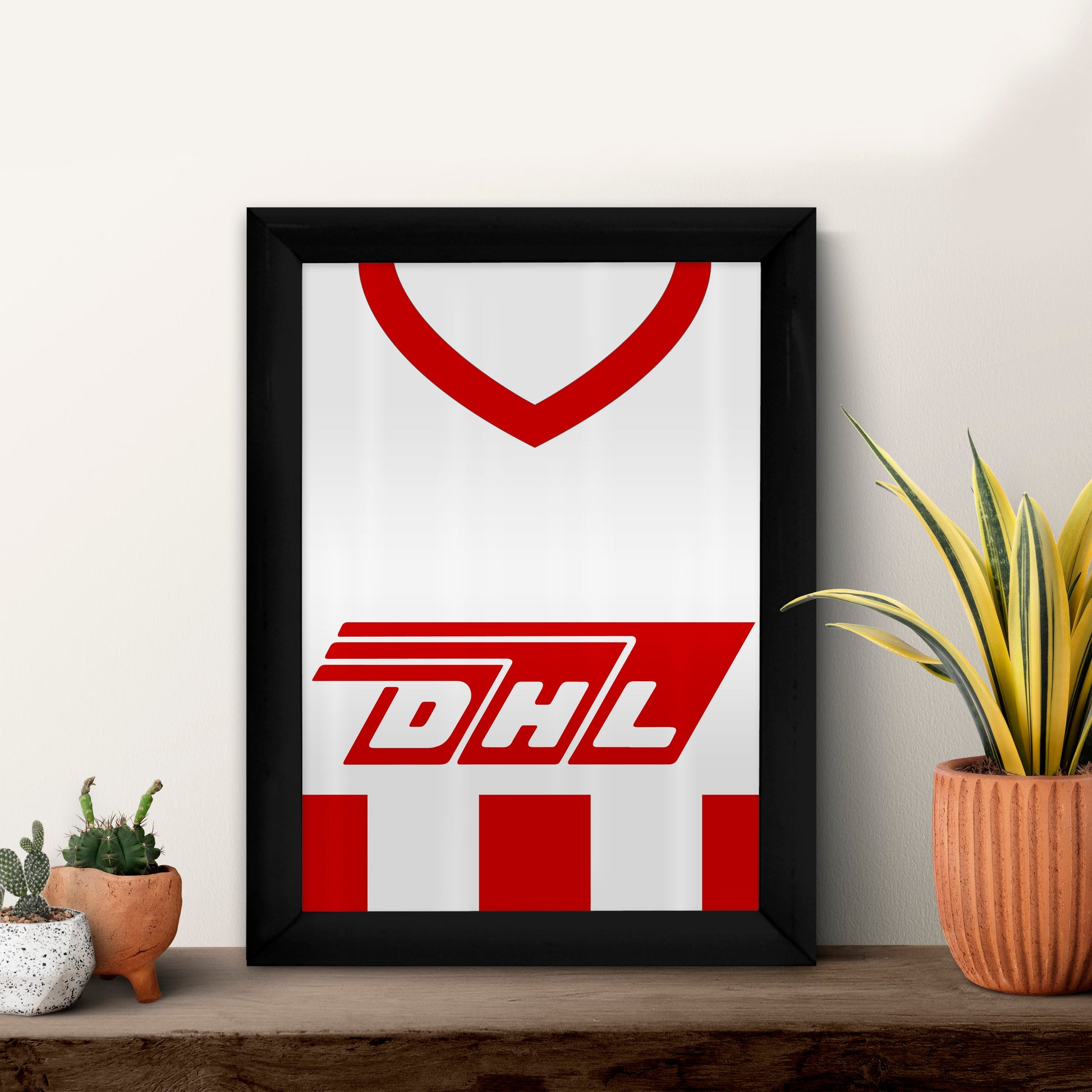 Personalised Brentford - 1983 Home Shirt - A4 Metal Sign Plaque