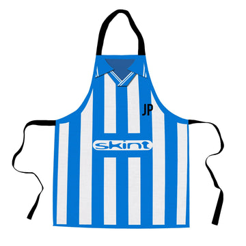Brighton & Hove - 1999 Home Shirt - Retro Football Novelty Water-Resistant, Lazer Cut (no fraying) Light Weight Adults Apron