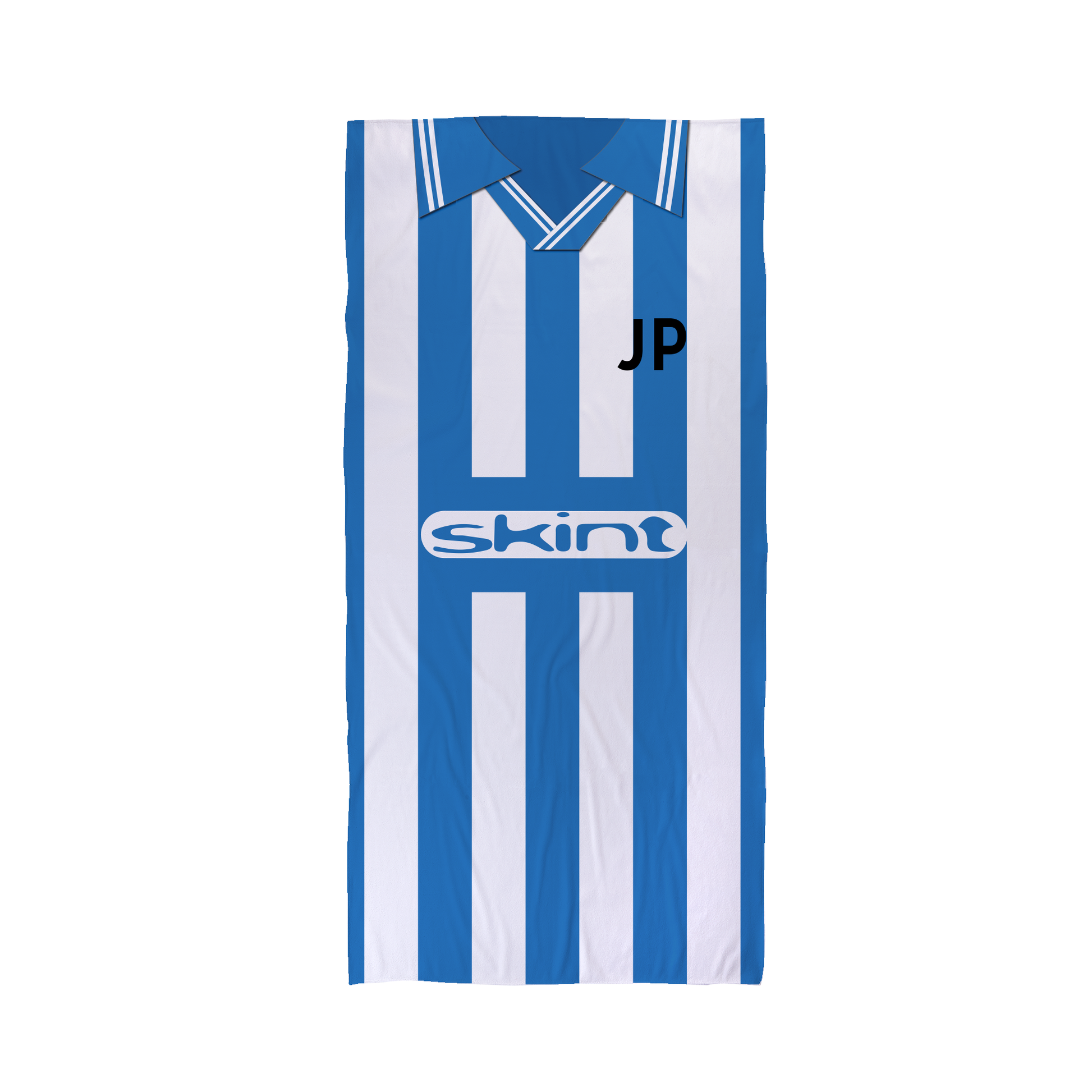 Brighton - 1999 - Home Shirt - Personalised Vintage Beach Towel 