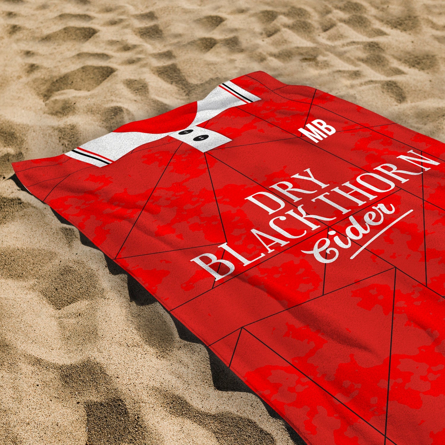 Bristol - 1993 Home Shirt - Personalised Retro Beach Towel