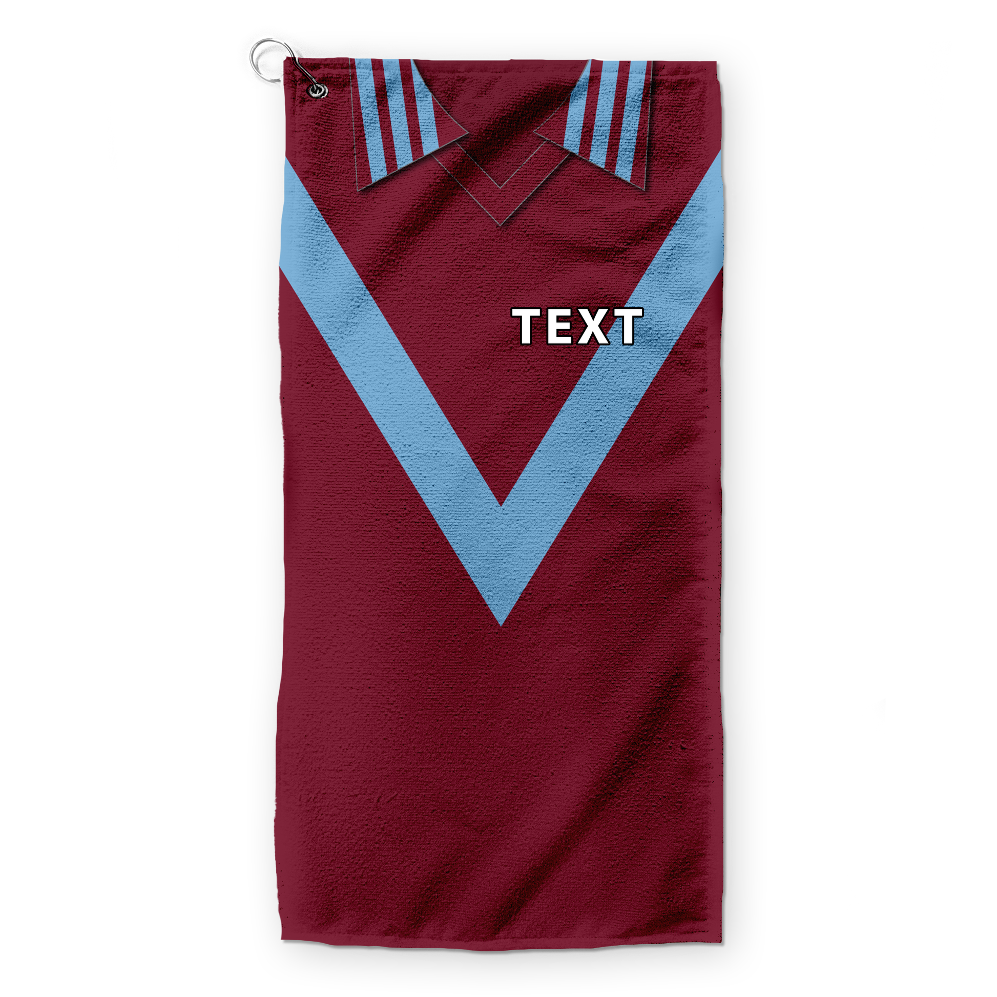 Burnley - 1975 Home - Retro Golf Towel