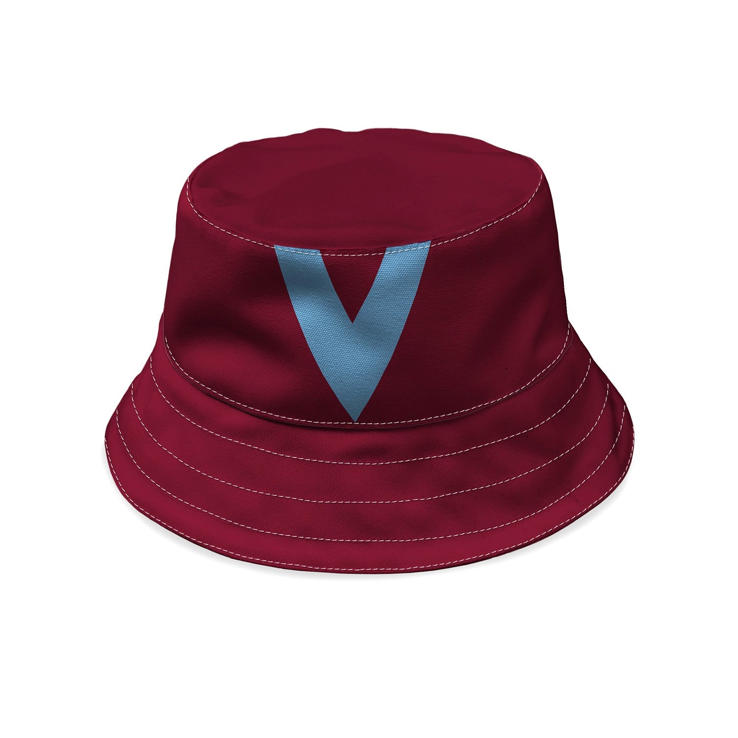 Burnley 1975 Home Bucket Hat - Front View