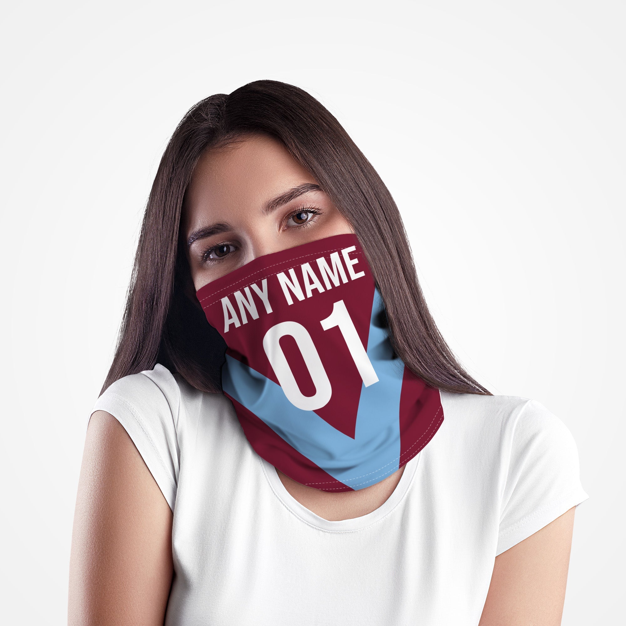 Burnley 1975 Home - Personalised Retro Football Snood