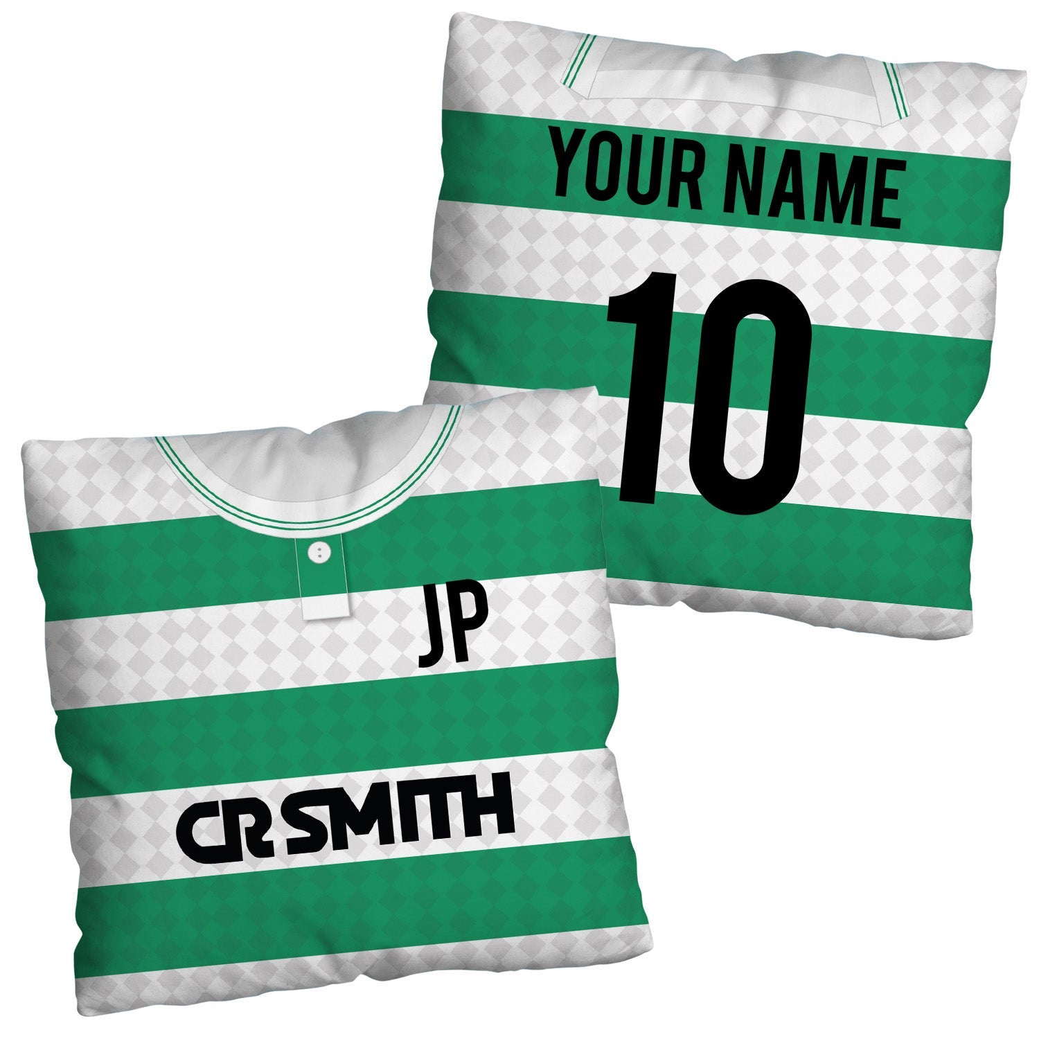 Celtic - 1988 Home Shirt - 45cm or 61cm Retro Cushion